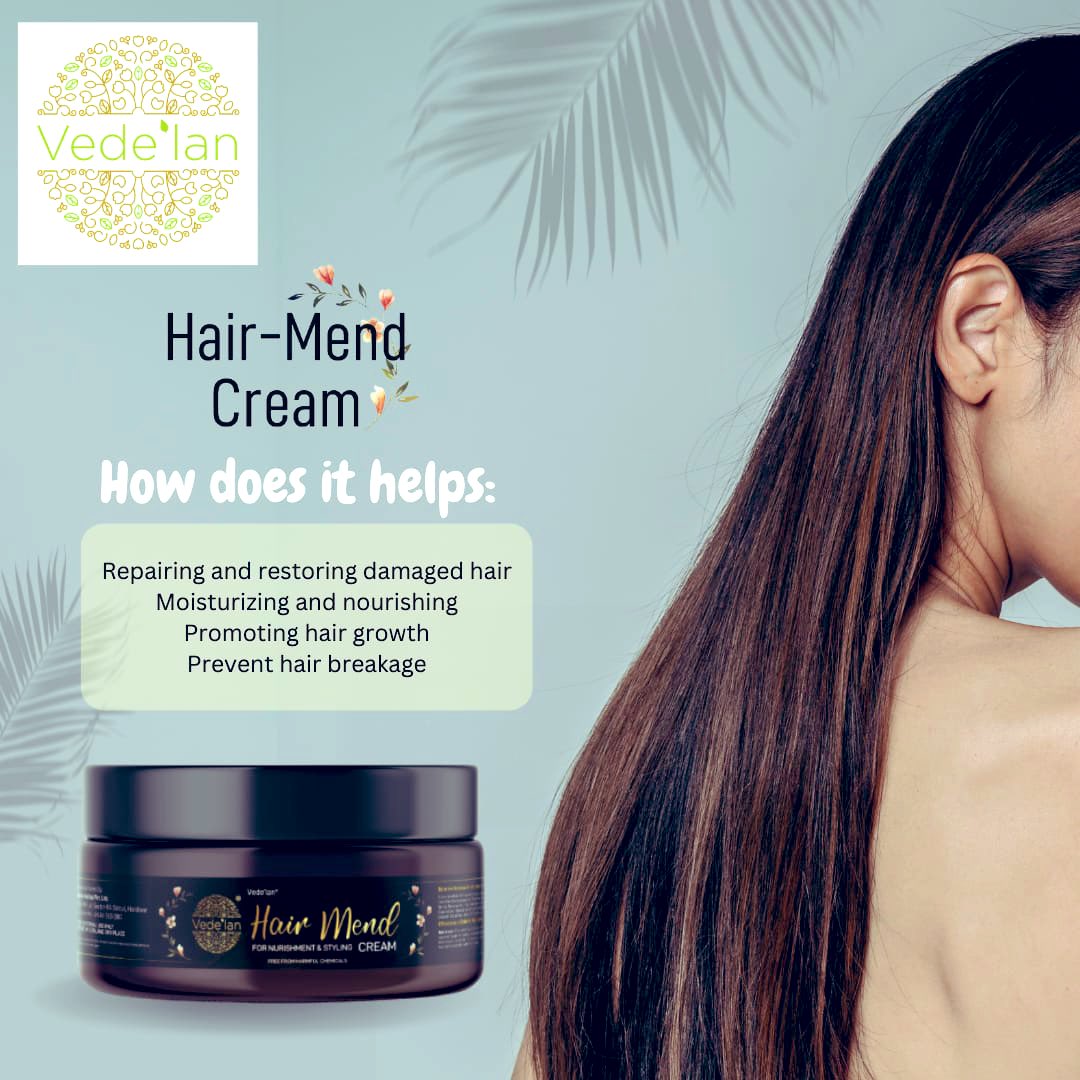 If you are looking for a hair care product that can help repair damaged hair and promote healthy hair growth, Hair Mend Cream by Vedelan may be worth considering. 

Link in bio

#hairmendcream #haircare #haircream #damagedhair #hairrepair #hairrepairtreatment #vedelanherbage