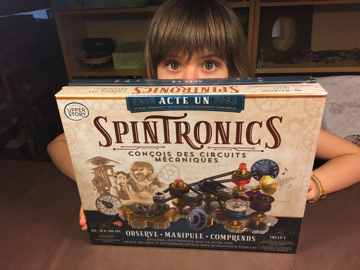 Ludolegars's tweet image. Découverte en approche de #spintronics de @UpperStoryCo 😳 Un jeu de dingue à priori...