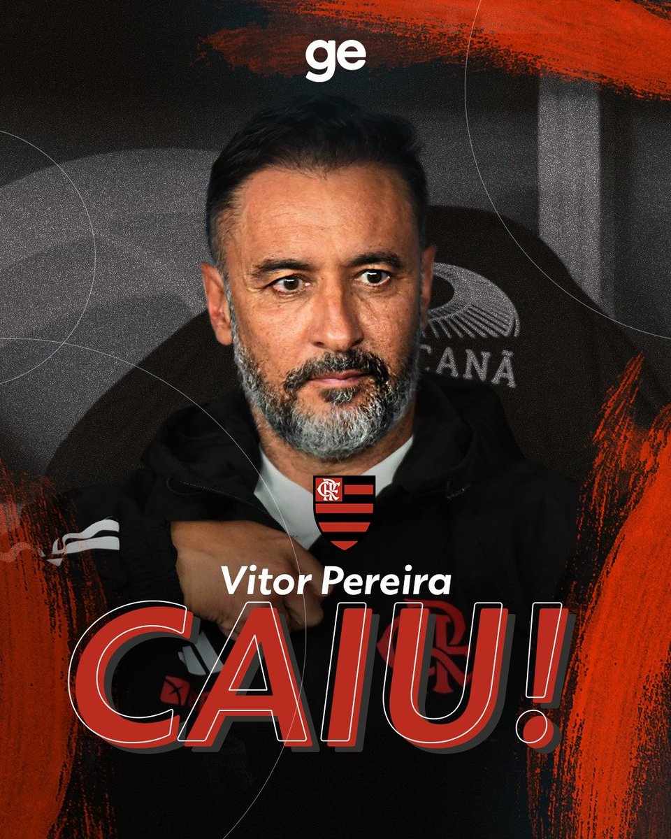 geglobo's tweet photo. Vitor Pereira é demitido pelo Flamengo #ge 

➡️ https://t.co/W2MRzuzeEa https://t.co/RooKSPHxuO