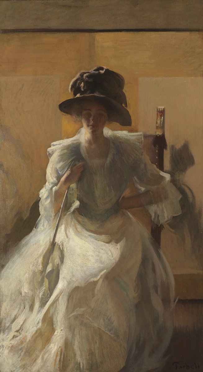 The Golden Screen (c. 1898)

by Edmund C. Tarbell (1862-1938)

@PAFAcademy