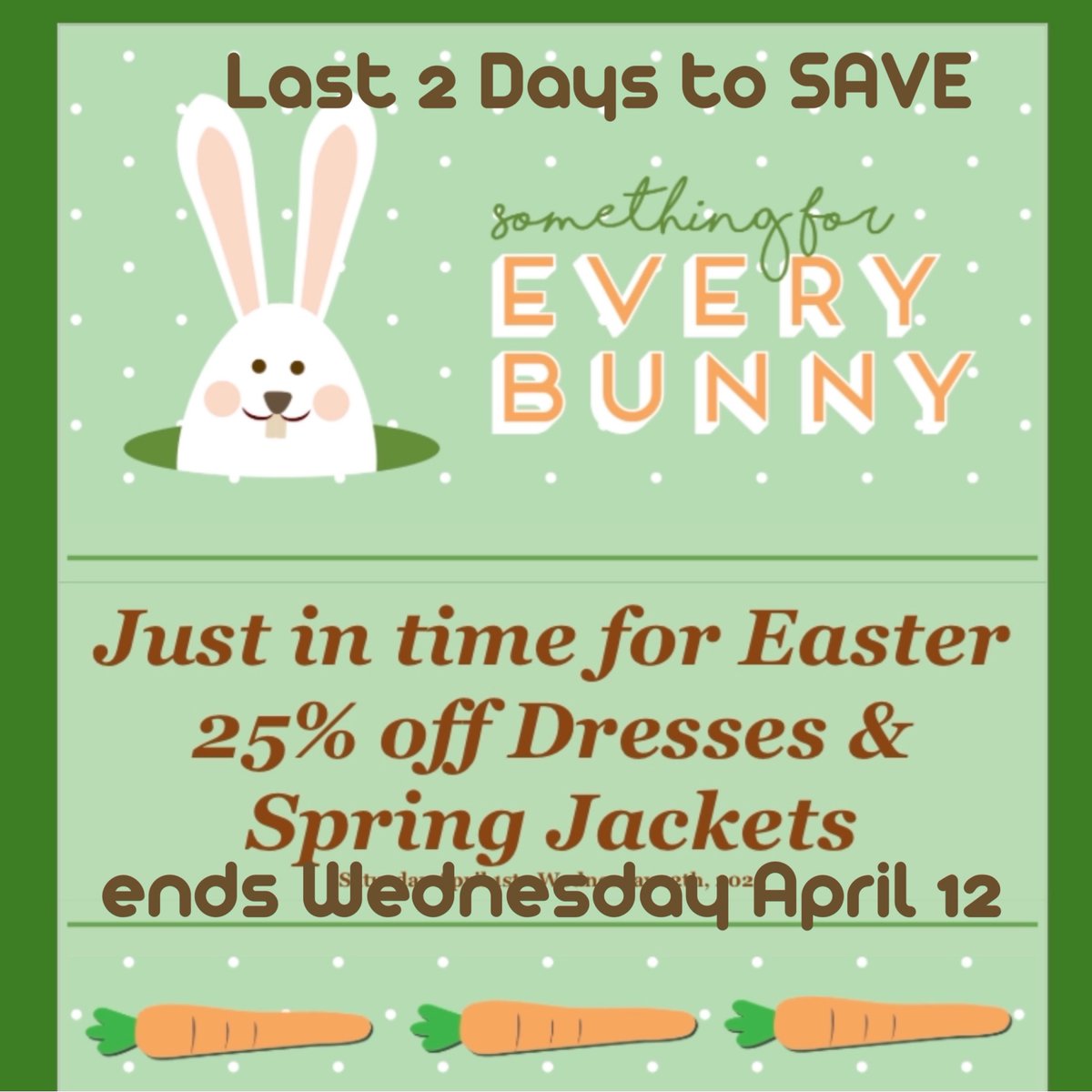 HipChicTX's tweet image. 25% off Spring Dresses &amp;amp; Jackets ends Tomorrow at 6pm.
#SAVE #SpringDresses #SpringJackets #JohnnyWas #IvyJane #SisterMary #UncleFrank #FDJ #Caite #HipChicBoutiqueFtWorth
Shop Now at hipchicboutique.com