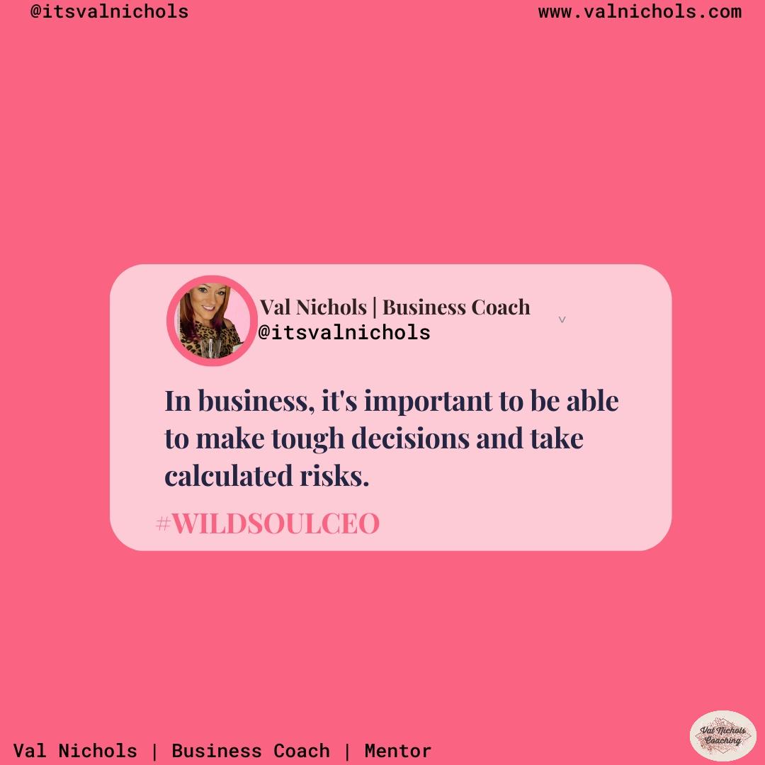 Don't let fear hold you back from making tough decisions and taking calculated risks in your business.

Aligned action is the key to success. 

It starts with committing to your goals and having the courage to follow through, even when it feels hard. 

It's build your confiden...