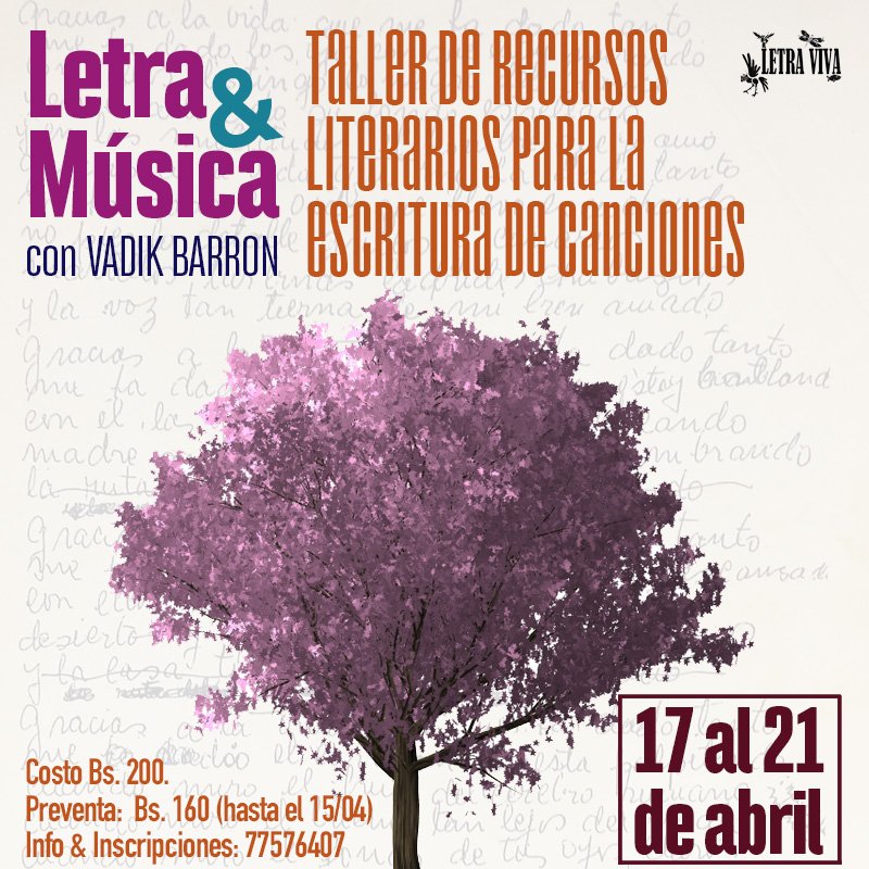 Abrimos taller de canciones!