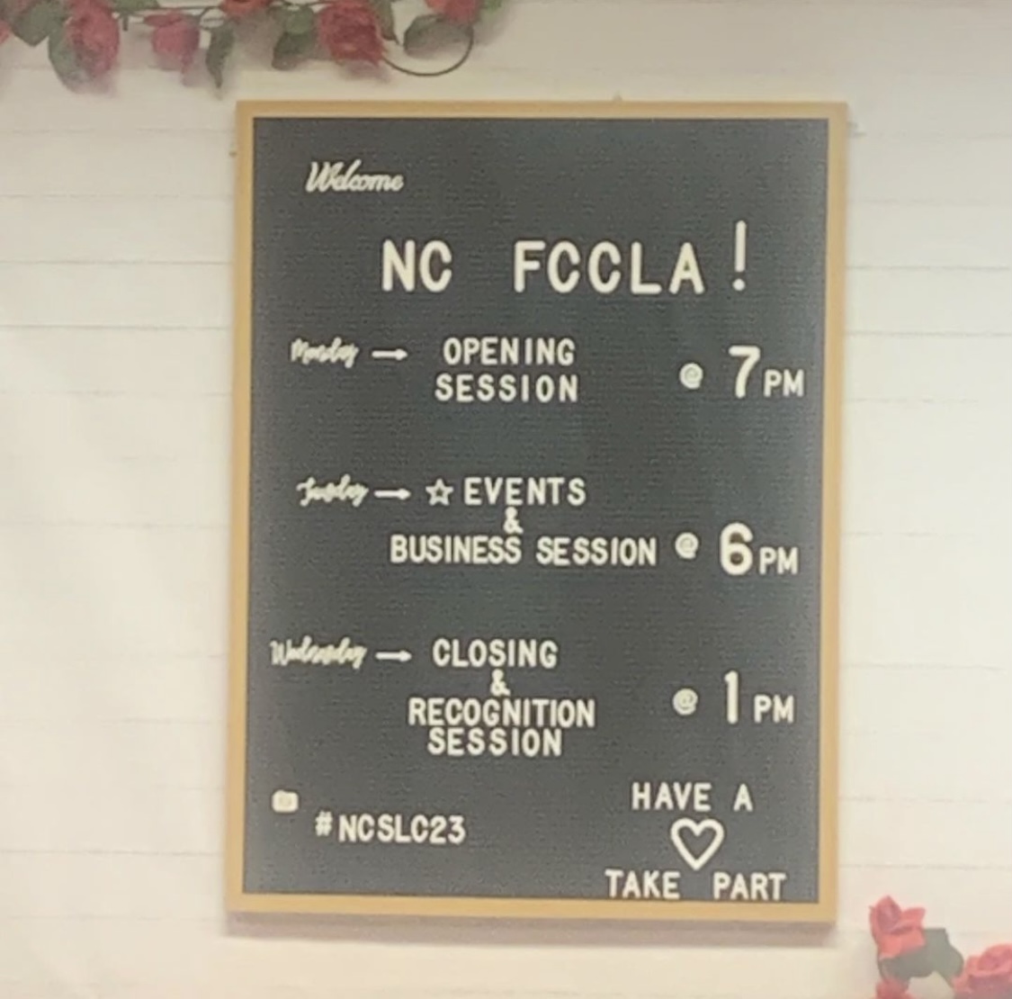 North Carolina FCCLA tweet media