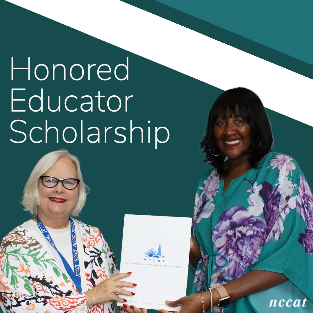 Applications for the 2023 #NCCAT Honored Educator Scholarship are currently being accepted. The application period will close on April 30. Substitute teacher reimbursement and funds for the classroom are included.
Apply at bit.ly/2DwXXOp
