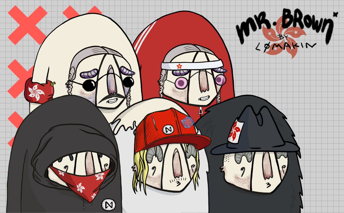 Mr Brown x NEAR HK Limited Edition 🇭🇰

To celebrate #NEAR coming to Hong Kong, <a href="/MrBrownNFT/">Mr. Brown</a> is launching a collection featuring #HK's hip street fashion.  200 to giveaway🔥
 
To join:
1️⃣Follow <a href="/NEAR_Blockchain/">NEAR Blockchain</a> &amp; <a href="/MrBrownNFT/">Mr. Brown</a> 
2️⃣Like &amp; RT
3️⃣Tag 3 friends
4⃣Drop .NEAR address below