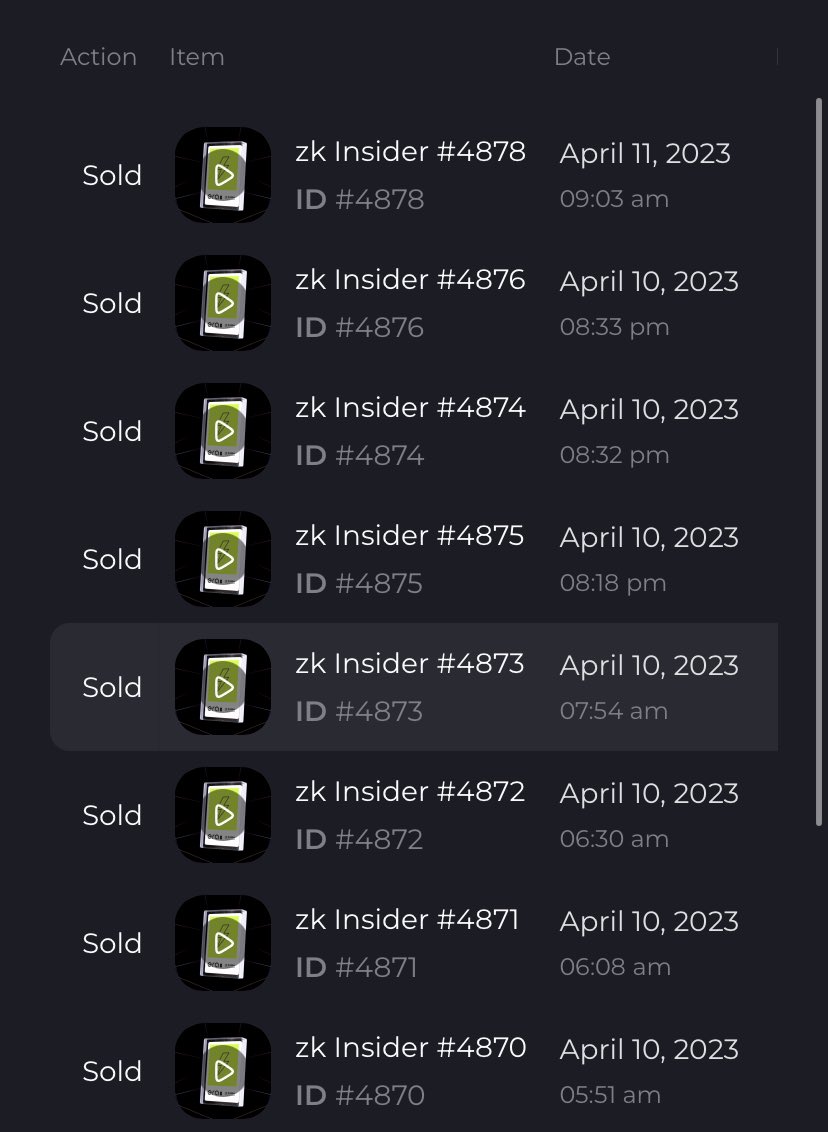 arbixspace's tweet photo. Update 

Arbix sold 11, there are 2 left. With the profit we are going to enter the official bridge and do zk tasks of layer 3, add liquidity in syncswap and continue doing swaps.  If there is a syncswap airdrop for the wallet, it will be sent to each holder 🤜🏼🤛🏻 https://t.co/ojMrV38vfT