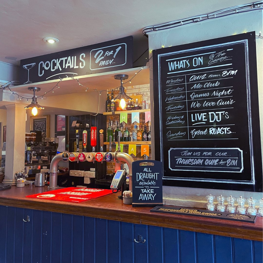 Have you been to The George? This lovely pub is situated right on The Square, the perfect spot for some outdoor people watching on the front tables or a nice cold pint in their beer garden. 

visitpetersfield.co.uk/the-george/