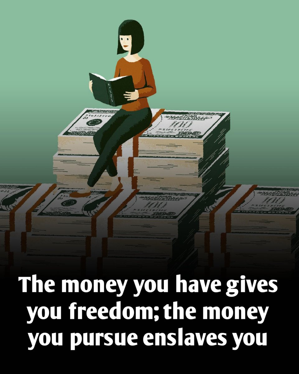 The money you have gives you freedom; the money you pursue enslaves you.
.
#moneymakingmindset #moneymakingmonday #moneymakingtips #moneymakingmitch #moneymakingopportunity #moneymakingmission #moneymakingmachine #moneymakingonline #moneymakingtime #moneymakingapps #intags