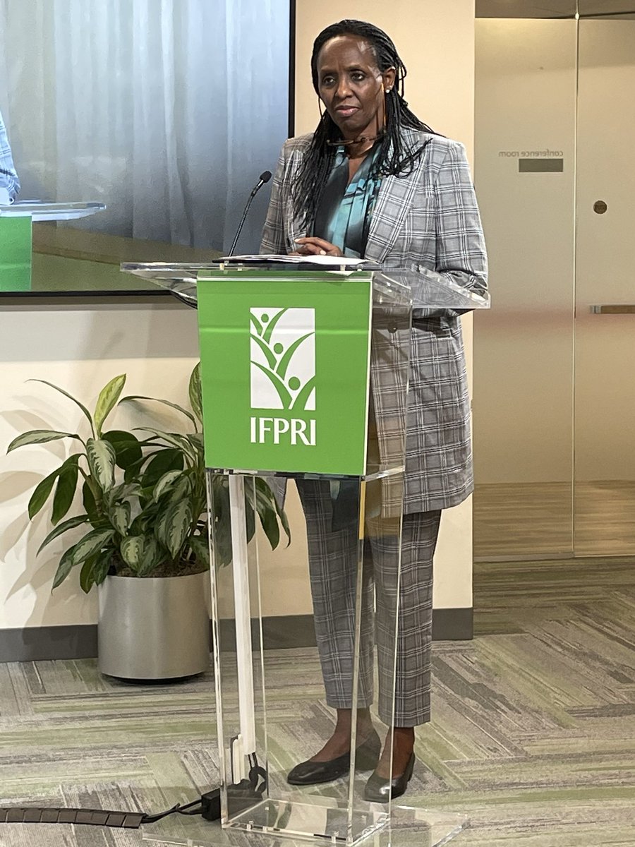 Andrew_DCox's tweet photo. Thrilled to be here at #IFPRIlive with @joachimvonbraun and @Agnes_Kalibata. Great moment to take stock on #foodsystems. So much has moved in the last year - but more to do. Real life solutions must be sustainable - based on country needs and priorities. @AGRA_Africa https://t.co/oRZHa0hZIH