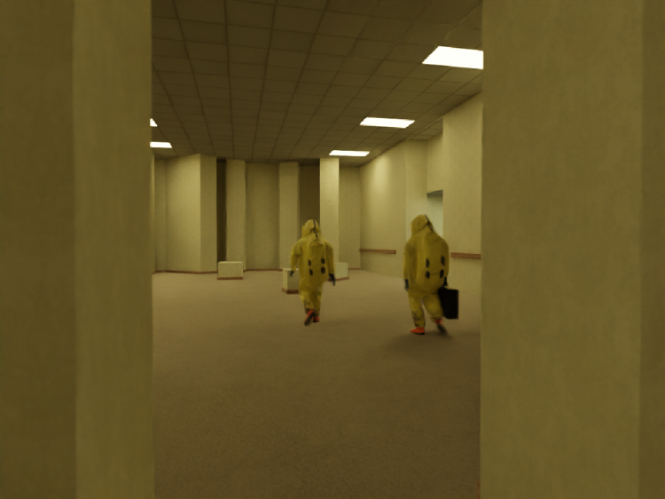 cobaltmanoid99's tweet image. #backrooms #kanepixels ignore the terrible denoise artifacting in some of the pictures I didn’t feel like rendering past 50 samples lol