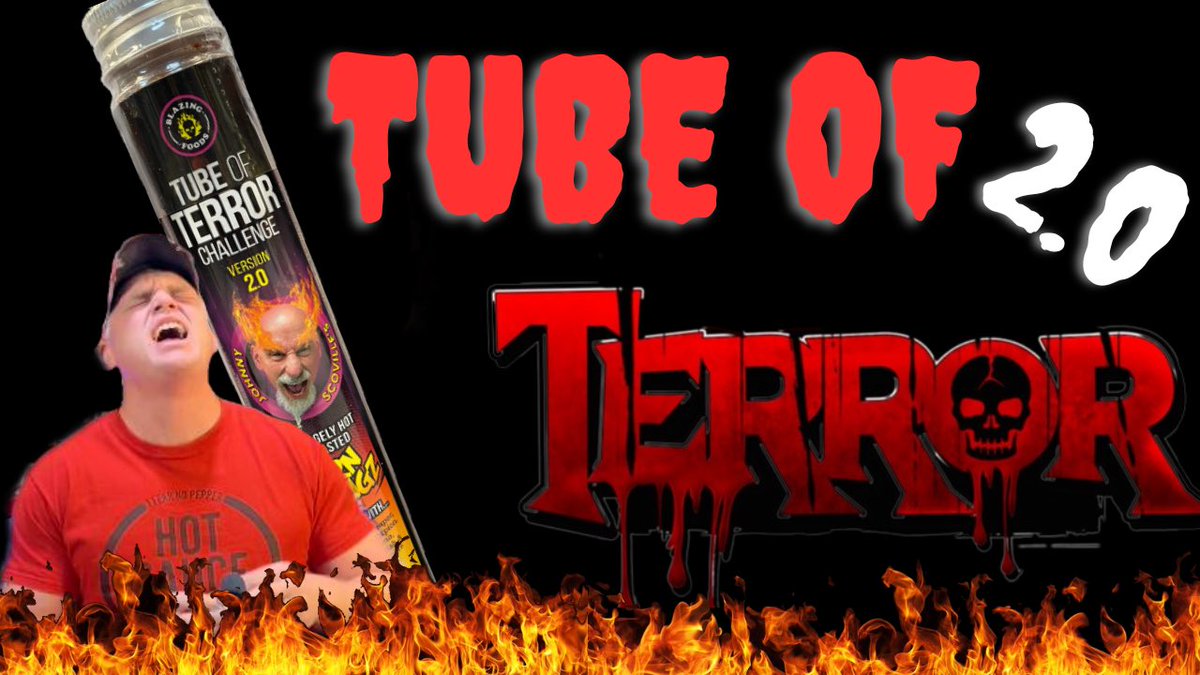 hotsaucejunkie1's tweet photo. TUBE OF TERROR 2.0 From https://t.co/iz3cU8V1yU & JOHNNY SCOVILLE https://t.co/XViHblztlV via @YouTube #tubeofterror #deathnuts #blazingfoods #hotnuts #hottestpeanuts #cornnuts #tubeofterror2 #chasetheheat #johnnyscoville #hotsaucejunkietim #worldshottestcornnuts https://t.co/ouQ60NPyLX