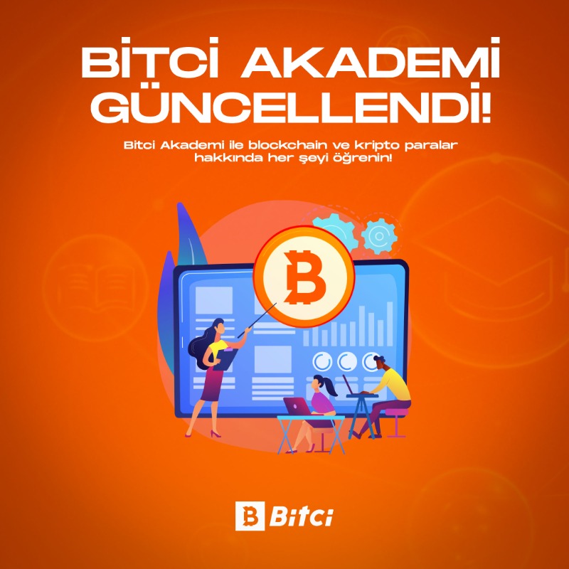 safebitcom's tweet photo. Bitci Akademi güncel haliyle yayında! 📖✏️
⛓️ #Blockchain ve kripto paralar hakkında merak ettiğiniz her şey için Bitci Akademi'yi ziyaret edin!
#Bitci #Bitcicoin #BitciAkademi