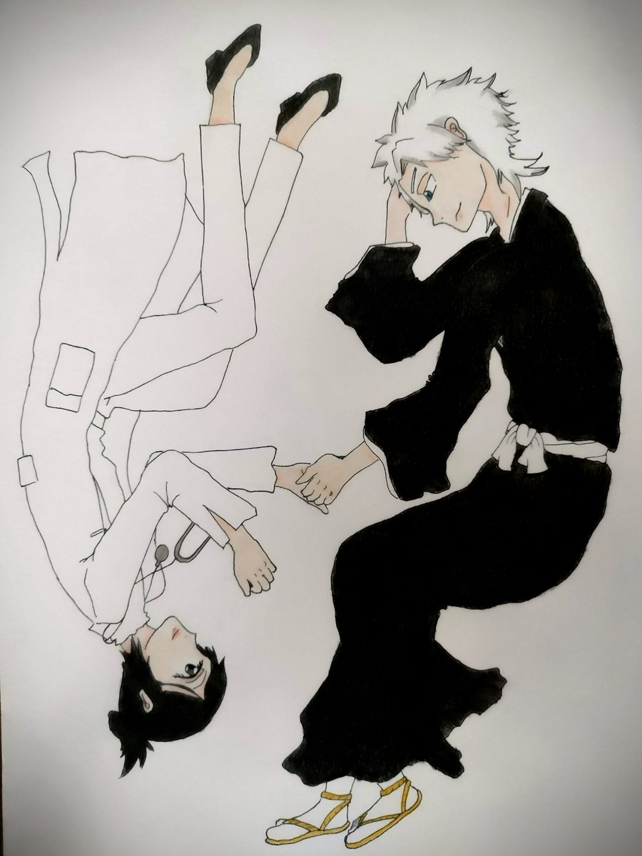 aniinhacristal's tweet photo. 「 DAY 7: LIFE AND DEATH 」
The way Kurosakis are destined to be with their opposites ☯️
#HKWeek2023 #hitsukarinweek #BLEACH https://t.co/HUPiJiHxwn