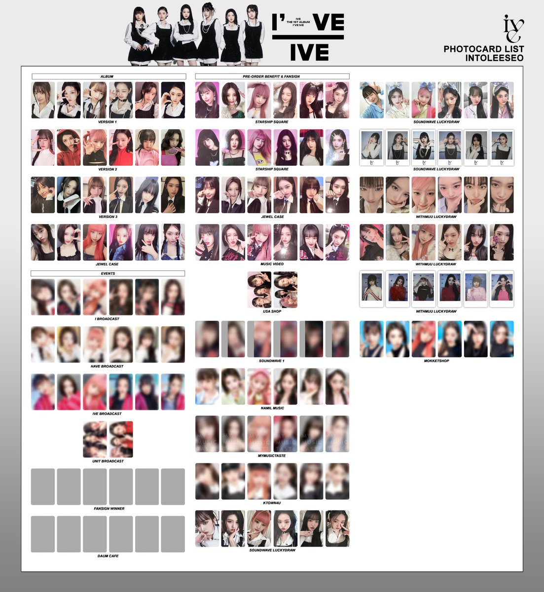 アイブ IVE ドムソン オーダーページ アイブ IVE ドムソン オーダーページ