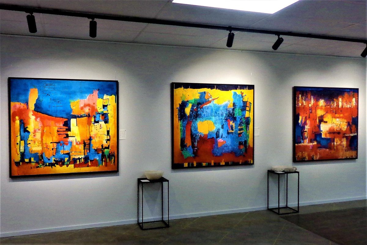 Vorige week in #Bennekom de nieuwe #Galerie #Bonaventura bezocht en daar de werken van <a href="/maia_siradze/">Maia Siradze artist</a> , Natia #Antadze ( <a href="/NatiaArt/">natia antadze</a> ) en Ad van #Dingenen ( @AdvDArt ) bekeken. Een prachtige locatie en fantastische kunstwerken.