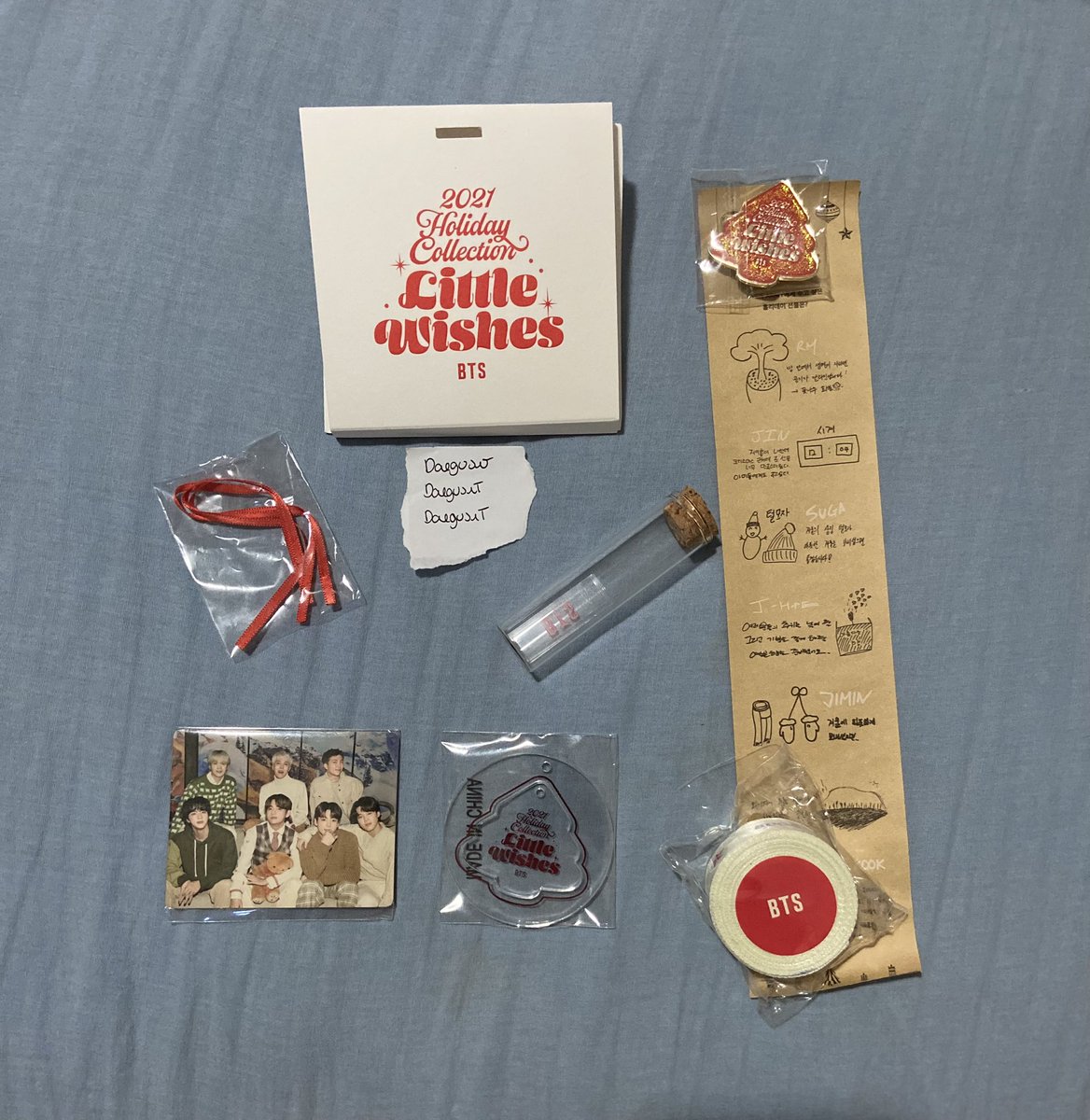 daeguset's tweet photo. vendo Little Wishes Box
Apenas sem os photocards
R$130,00 + frete https://t.co/YIpRuTk3qj