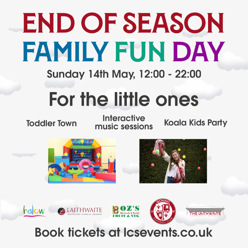 laithwaitecomm's tweet photo. Under 3s go FREE, and get all of this included at this year's Family Fun Day! 👶

A whole day of entertainment for everyone 🙌