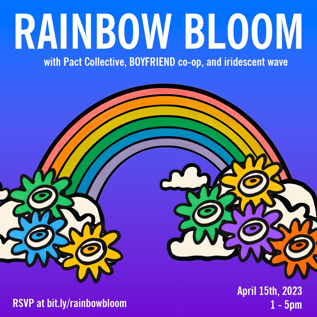 celiainside's tweet photo. we're having a queer garden party for NFT NYC! join @iridescentwave, @pactDAO, &amp; Brooklyn's BOYFRIEND co-op this Saturday at a beautiful outdoor location. treats + games + art + more! 🌱🌈

RSVP: https://t.co/PhgKAJiKp1 https://t.co/YWnCntSnq7