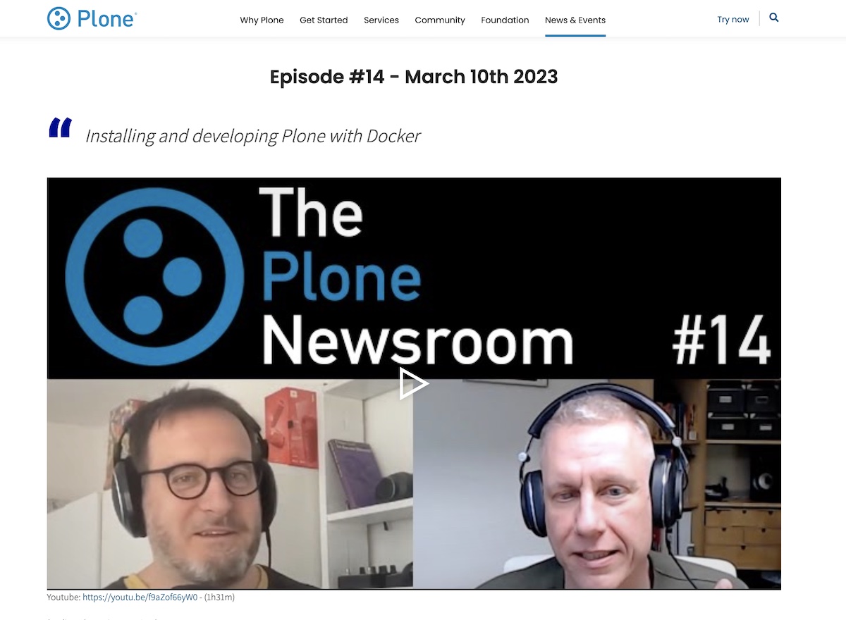 Planet Plone tweet media