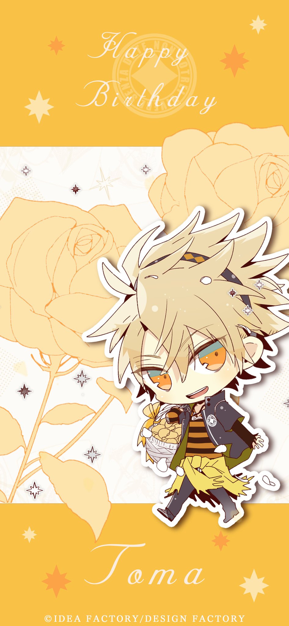 AMNESIA アムネシア トーマ スクエア缶バッジ TOMA FtcHgelaMAM8VLp.jpg:large
