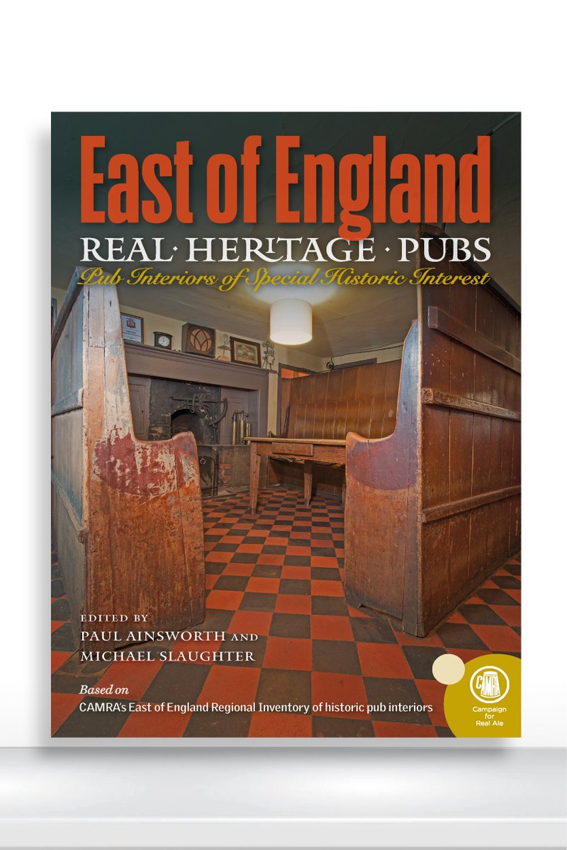 📢📢*NEW TITLE* Real Heritage Pubs East of England

It contains information on 100 pubs  ranging from rural ‘time-warp’ pubs to old coaching inns and includes some from the inter-war and post-war periods.
Buy it online 👉tinyurl.com/3ztnpakb