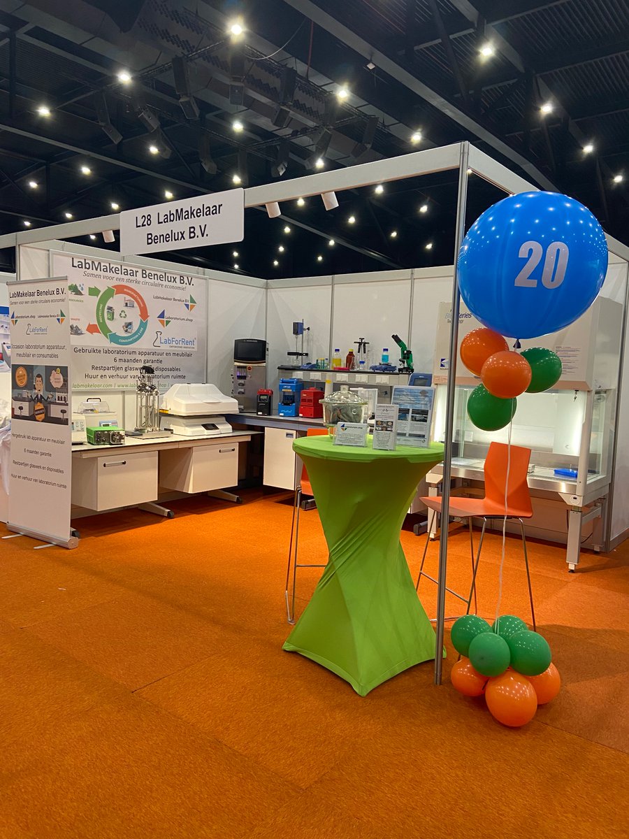 LabMakelaar's tweet image. Morgen en overmorgen zijn wij aanwezig tijdens Lab Technology in de Brabanthallen in Den-Bosch. Bezoek ons aan stand L28. Zien we je daar? 😃
#Labmakelaar #LabForRent #LabTechnology #Beurs