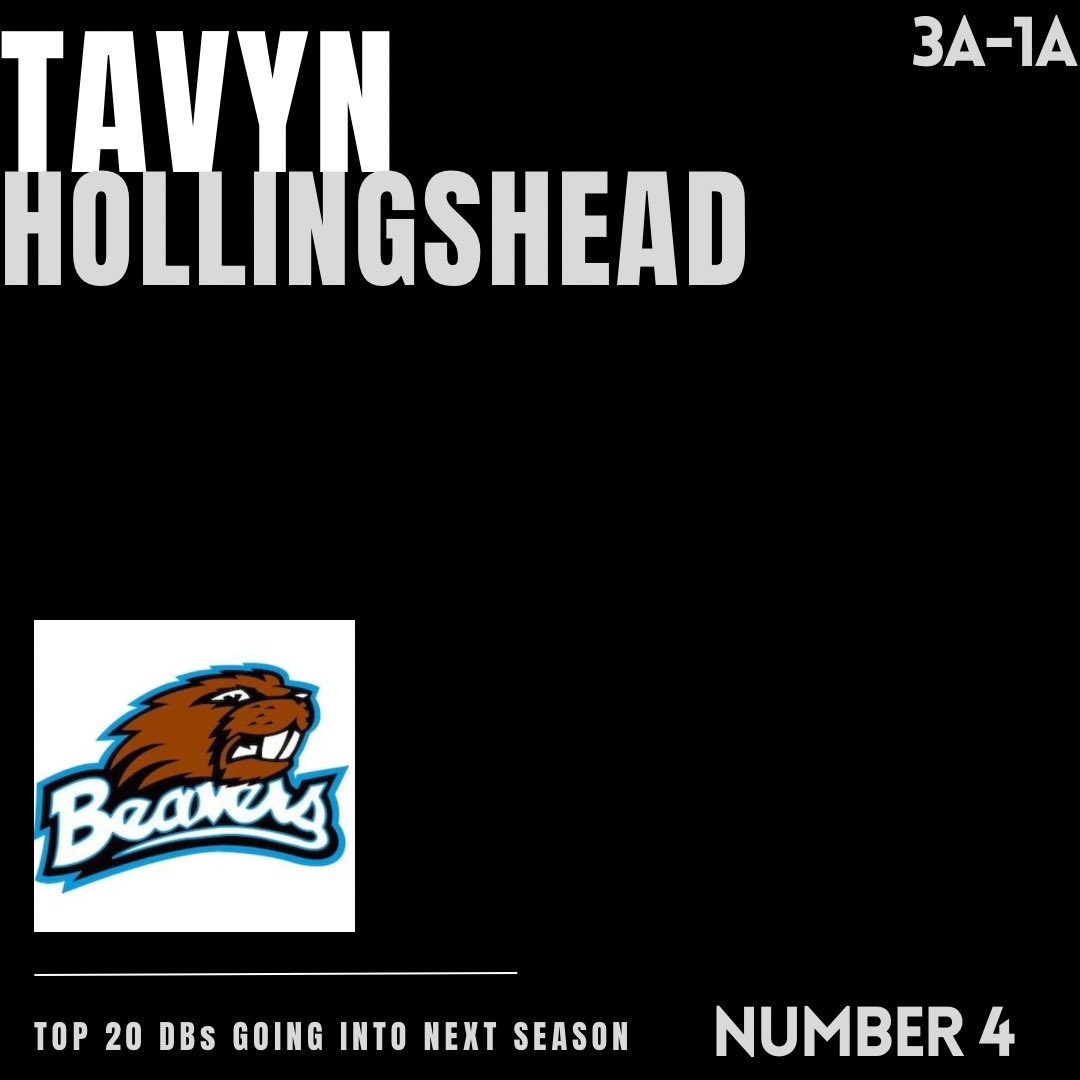 3A-1A NUMBER 4: <a href="/TavynHollingsh4/">Tavyn Hollingshead</a> out of <a href="/Beaver_High_BHS/">Beaver High Shcool</a>
