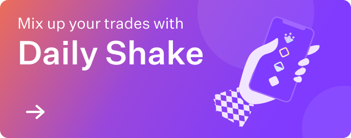 RevelXyz's tweet photo. At Revel, we love to shake things up!

Introducing the #DailyShake 💎

Users will be notified to engage in a Daily Shake for 15 minutes at a random time every day (available on the Discover tab)

Shake your phone to win $Rs, a Joker, or $Rs to offer on an asset 💸 https://t.co/G6L9MfQUoF