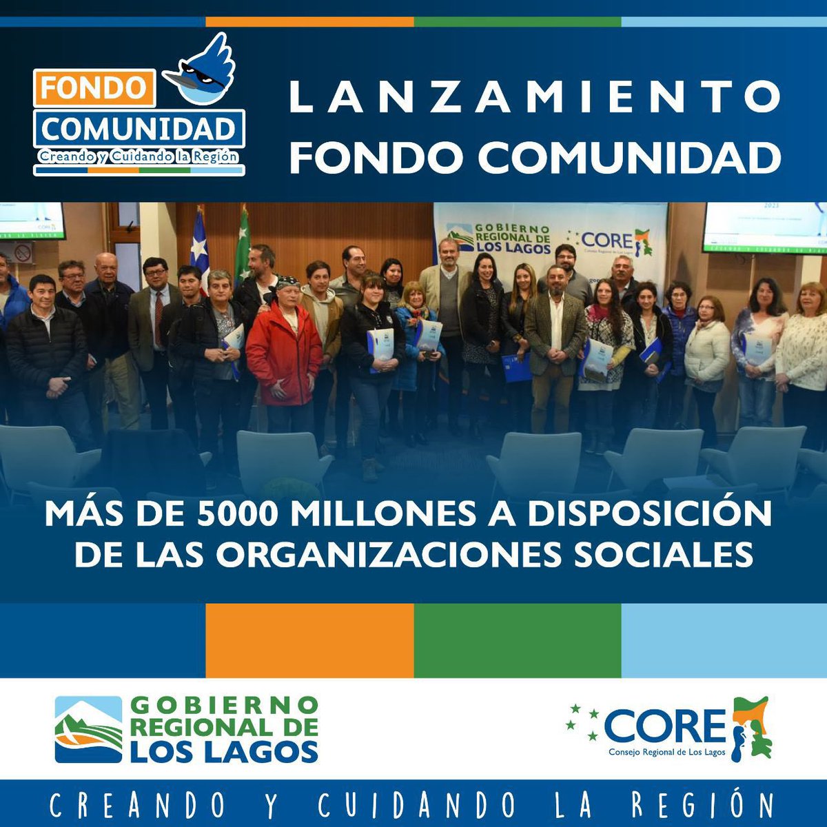 Fondo comunidad llega con plataforma renovada, tiempos y trámites más acotados. 

Revisa el sitio web ⬇️ 
fondocomunidad.goreloslagos.cl.

Escribe al WhatsApp + 569 58104257 (si contestan) 😅.