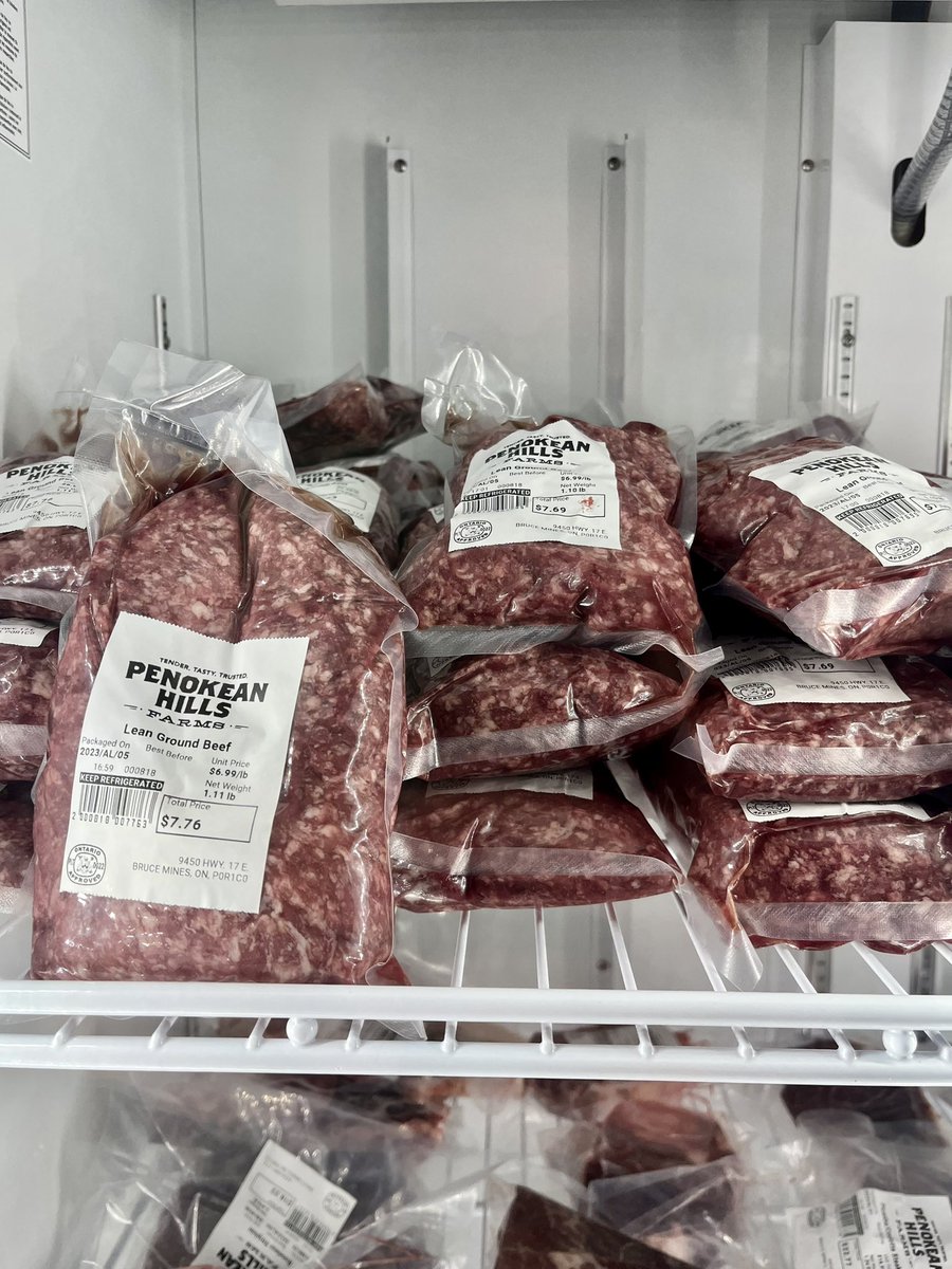 StephanieVanth1's tweet photo. Thanks to Penokean Hills Farms for hosting the Algoma @OntarioFarms for a fantastic tour of their new abattoir/butcher shop - some really great innovation and capacity development happening in Algoma #farmnorth https://t.co/zP6rbeVztA https://t.co/lQNRVzrB91