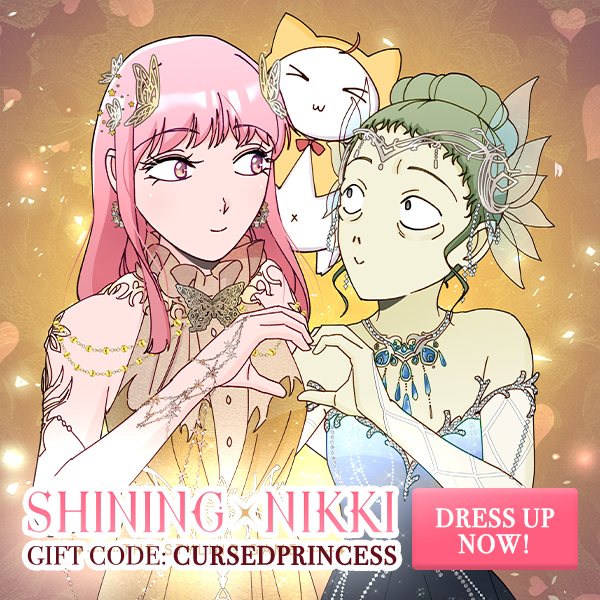 iamlambcat's tweet image. Hello! Cursed Princess Club is back this week featuring a special partnership with ✨#Shiningnikki !!✨ 

See the end of this week’s episode for a mini comic: webtoons.com/en/comedy/curs…

And use code CURSEDPRINCESS in the game for a gift! 🎁💖

#Shiningnikki #cursedprincessclub #ad