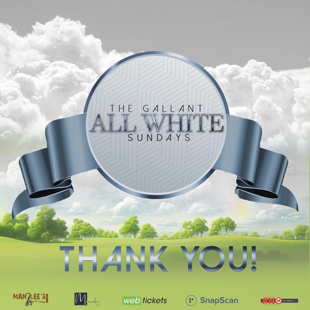 thamihustla's tweet photo. A BIG THANK YOU to all the gallant friends of #TheGAWS for the support. Because of you, the Gallant All White Weekends event was a success!
Episode 2 loading soon... Stay glued to our social media pages IG: @mlp_sa for regular updates.
#TheGAWS #MLPEVENTS https://t.co/HALfQVWIFb
