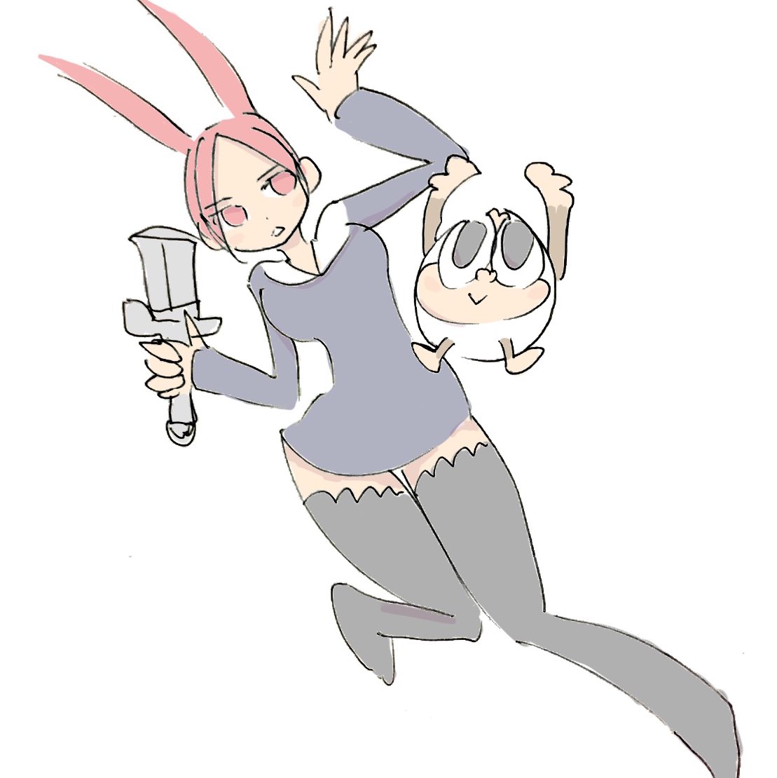 「」|たまゴリラ(たまご型ゴリラ生命体)のイラスト