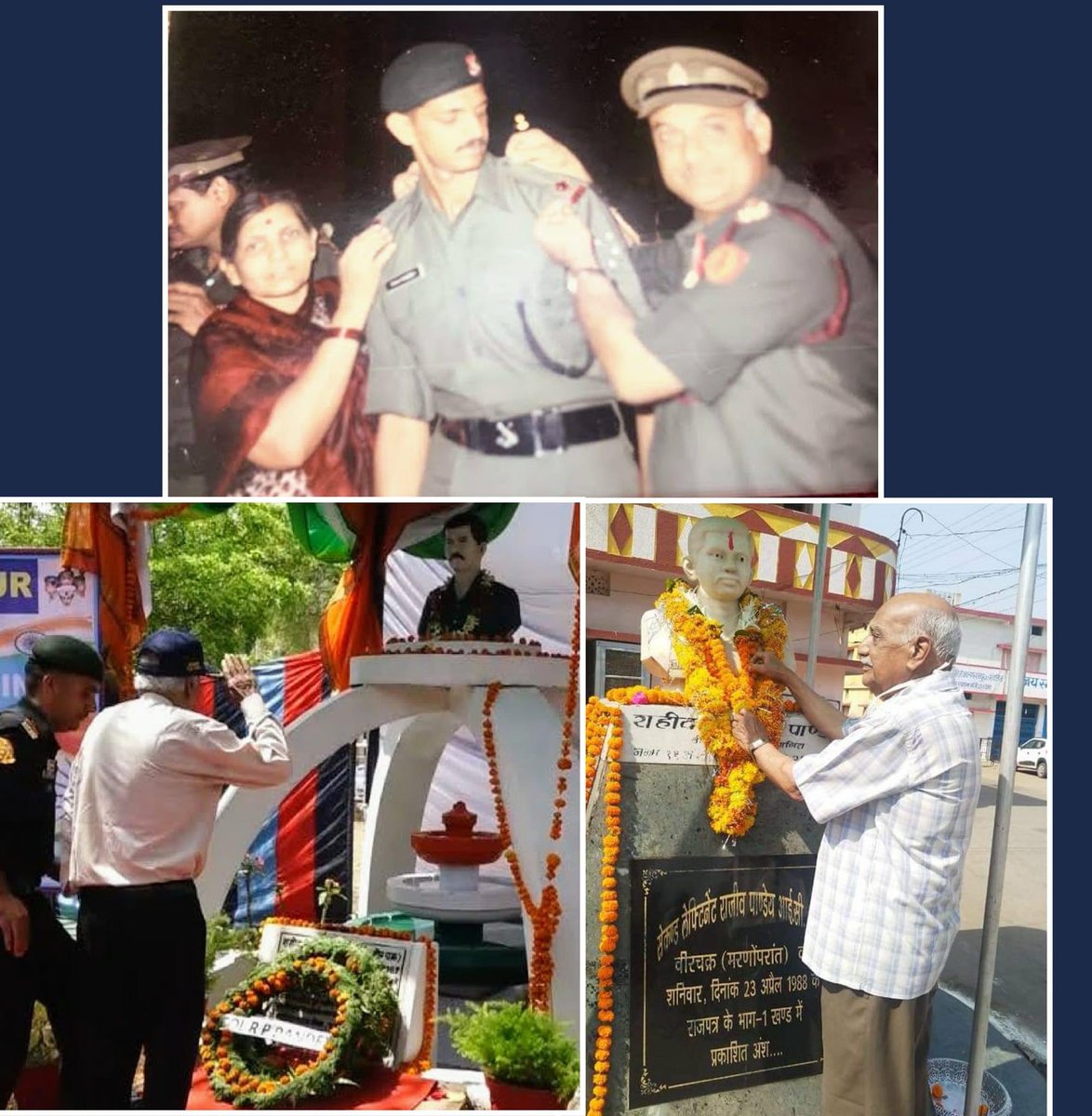 priority_n's tweet photo. Born on April 11, 1962
Immortalized in May 1987
Remembering

2/LT RAJIV PANDEY
8 JAK LI
VRC

Forever 25 years Young Hero on his 61st Birthday.

He led 13 men patrol silently on a moonless night,climbing 1500 ft vertical height, scaling 21000 ft freezing height at #SiachenGlacier https://t.co/VlnjeartMC