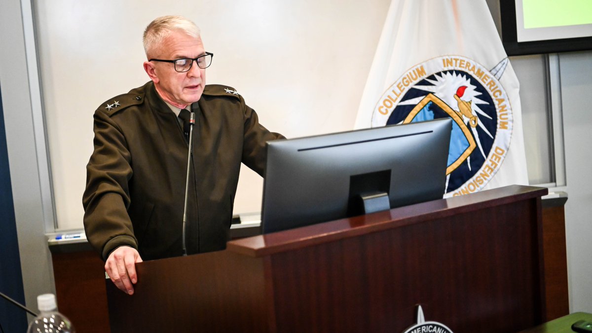 U.S. Army Maj. Gen. Thomas L. Solhjem, Chief of Chaplains of the United States Army, visited the Inter-American Defense College Campus on Fort Lesley J. McNair in Washington, D.C. He met with IADC Leadership, spoke with students, received an IADC brief, and toured the campus.