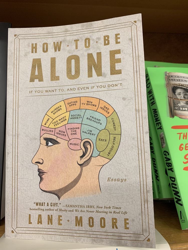 verbakeljollie1's tweet photo. it’s a book for anyone who desperately wants to feel less alone and a little more connected through reading her words. #book #books #alone #howtobealone https://t.co/v8Zw5m3044