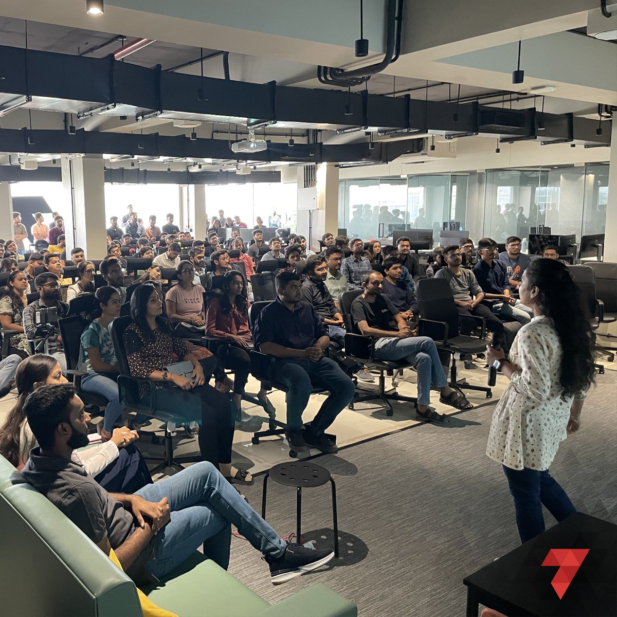 7Span (@7spanhq) on Twitter photo That was the vibe that's still swooning in our heads & hearts.🔥
Check out these react-full snippets from React Ahmedabad Meetup 3, sponsored by @Simform and proudly hosted by us.😎
<a href="/reactAhmedabad/">React Ahmedabad</a>
#developercommunity #developers #reactahmedabad #react That was the vibe that's still swooning in our heads & hearts.🔥
Check out these react-full snippets from React Ahmedabad Meetup 3, sponsored by @Simform and proudly hosted by us.😎
<a href="/reactAhmedabad/">React Ahmedabad</a>
#developercommunity #developers #reactahmedabad #react
