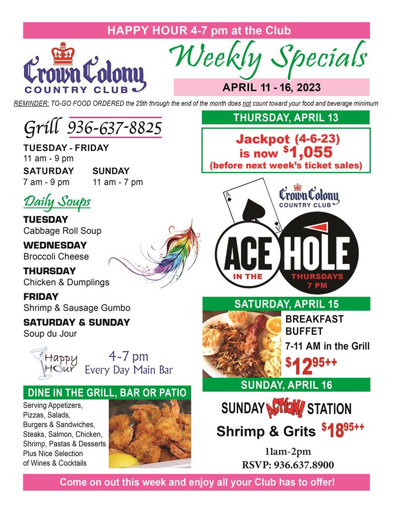 It is not too early to plan lunch!