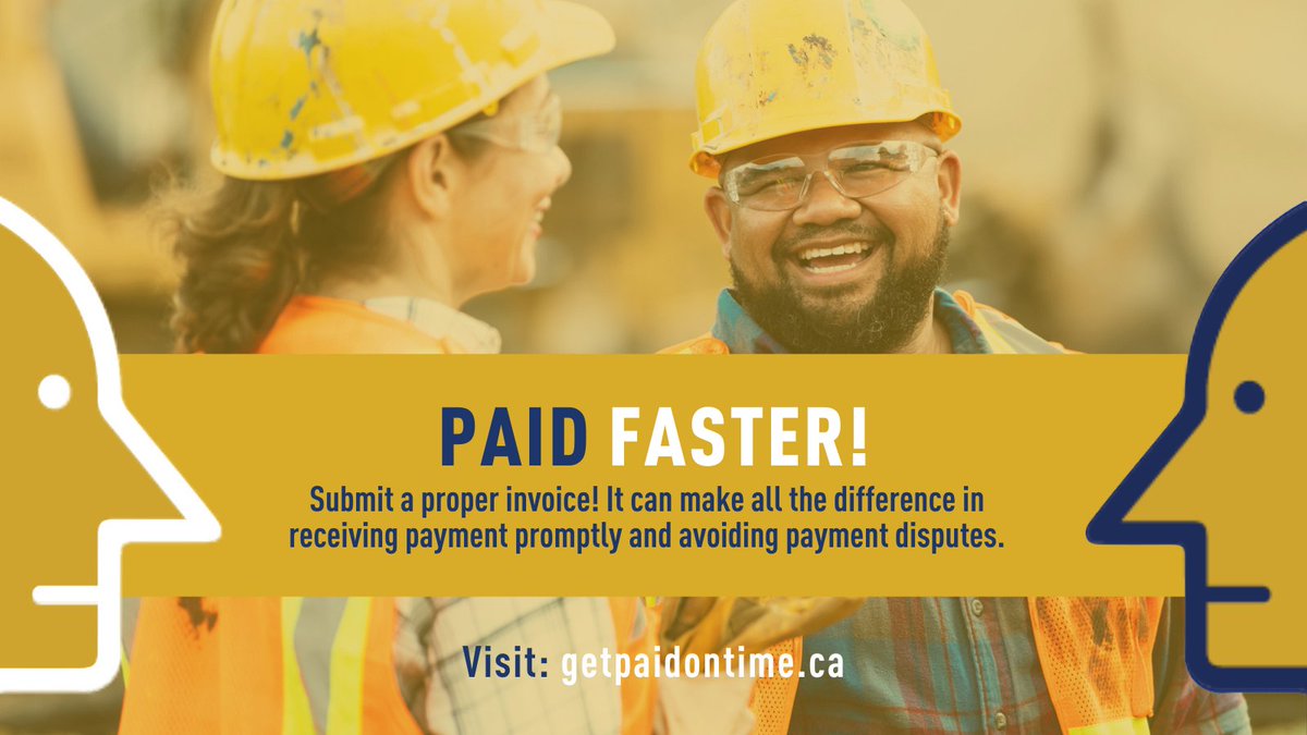 Is your business struggling with late payments? Get the tools you need to protect yourself and get paid on time with @ICIconstruction Prompt Payment and Adjudication 101 guide. Learn more!

getpaidontime.ca

#COCA #PromptPayment #Adjudication #Ontario