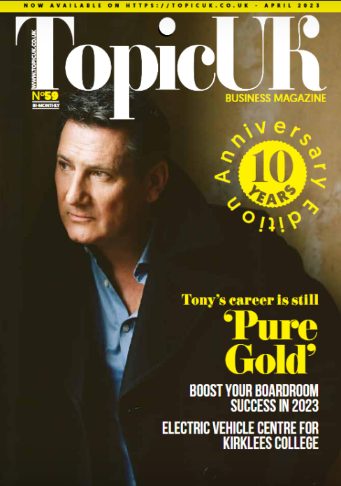 Topic_UK's tweet photo. We’re celebrating 10 YEARS of @topic_uk with a special edition of our magazine, featuring @TheTonyHadley.

Gill &amp; the team would like to say a huge thank you to our network who have made #TopicUK what it is today.

You can read the latest edition here - https://t.co/896XPgPWxn https://t.co/BT6BFwPfYR