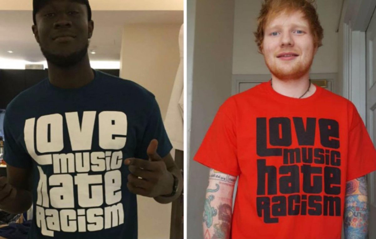 #stormzy and <a href="/edsheeran/">Ed Sheeran HQ</a> not playing our 5th May do at Smile, Huddersfield 

but the iconic tees will be on sale and we've a fantastic line up of bands and DJs! 😃👍 

TICKET LINK -> smilebarandvenue.co.uk/event/love-mus… 

#getinvolved CRISIS MUSIC TOUR Huddersfield leg facebook.com/events/6601332…