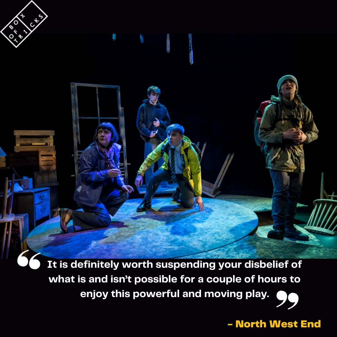 carriageworks_'s tweet photo. The world turns. Dark clouds gather. Chaos is on the horizon. 

The reviews are storming in for @bottc new show Too Much World At Once. Use discount code TMWAO5 to watch for just £5!

Fri 14 - Sat 15 Apr
https://t.co/mfIN9qSSNM
@LEEDS_2023 #Theatre #Leeds https://t.co/XBGg4SfXdO