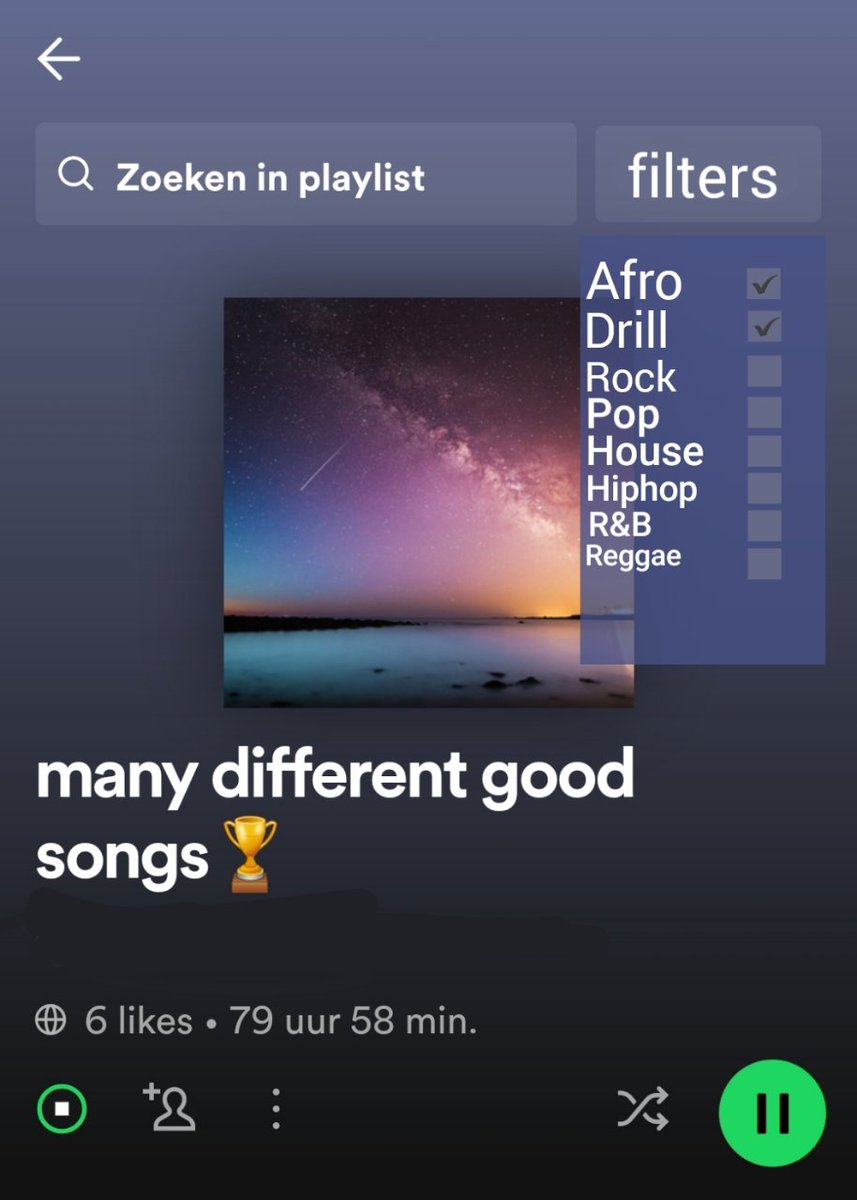 MNBN777's tweet image. #spotifyconcept #Spotify #genres #filter #concept #music @SpotifyStatus @SpotifyNL @SpotifyUSA