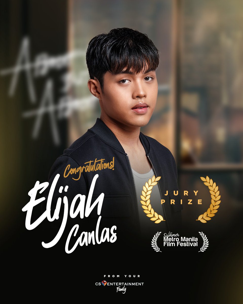 cornerstone_ofc's tweet photo. CONGRATULATIONS @elijahcanlas_ for winning the JURY PRIZE for your performance in Jun Lana's "About Us But Not About Us"! Truly well-deserved! We are proud of you! 👏🏆🎬

#ElijahCanlas 
#CornerstoneArtist 
#AboutUsButNotAboutUs
#SummerMMFF2023 https://t.co/JGmk6HRRod