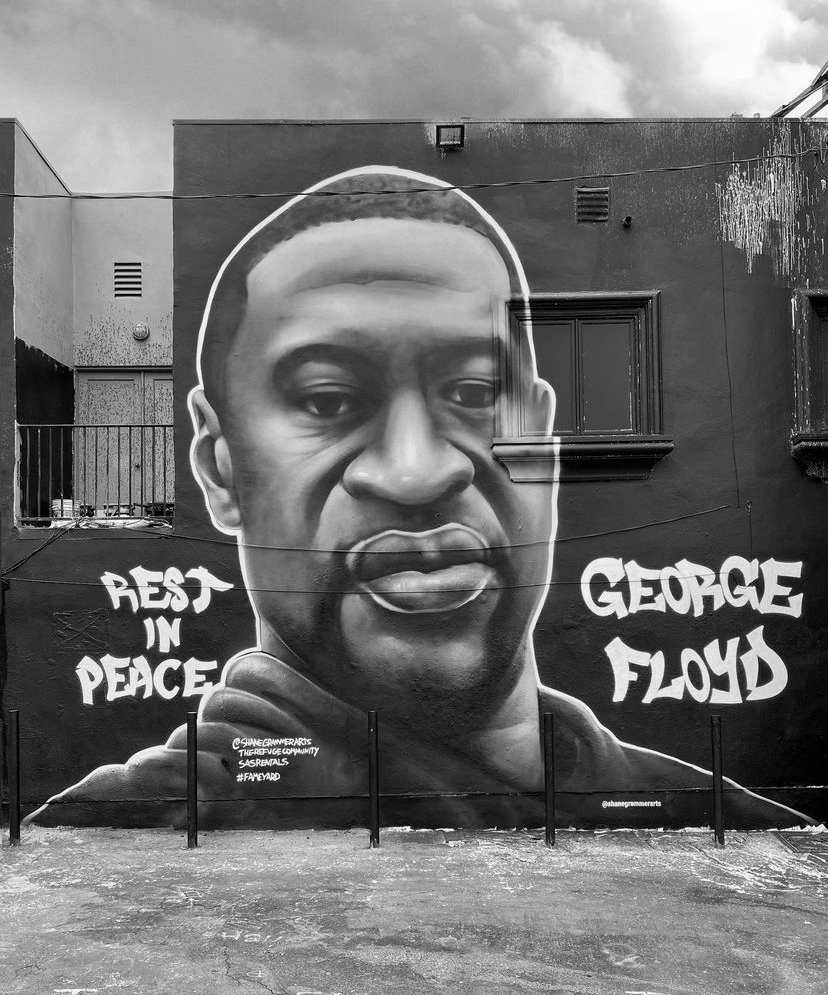 LeapAction's tweet photo. Our communities face the dangers of police every day. Not a day goes by without an act of police brutality. Artistic expression can be a form of activism. Sharing a few images of artivism in action. #LEAPaction https://t.co/B9OzDTA32V