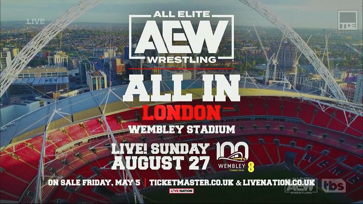 AEWRANK1's tweet photo. Dynamite (Long Island) Grade: A+ 

All time classic Dynamite last week. Debuts, title changes, massive announcements, even a musical number this show had everything you could’ve asked for. I’ve long wanted to see AEW run a stadium that’ll be so electric. 

#AEW #AEWDynamite https://t.co/dGF9ZxcGbg