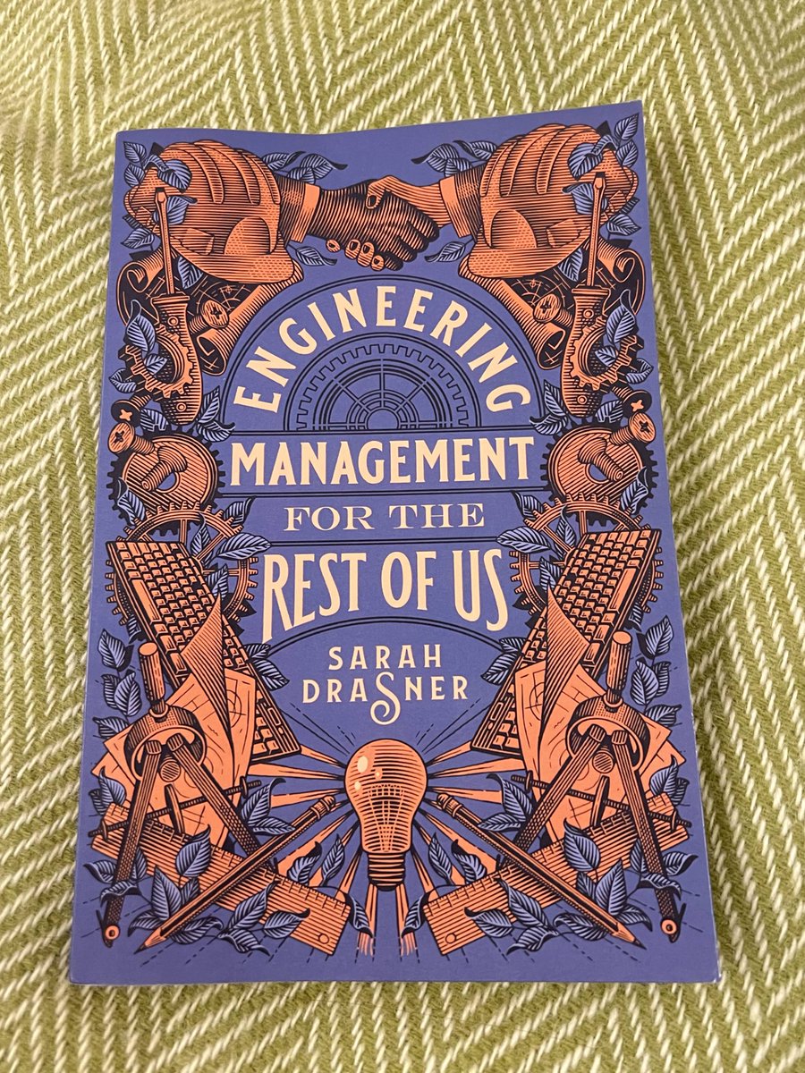 I've just finished reading @sarah_edo's `Engineering Management for the Rest of Us` -- It's a great read! 🙌