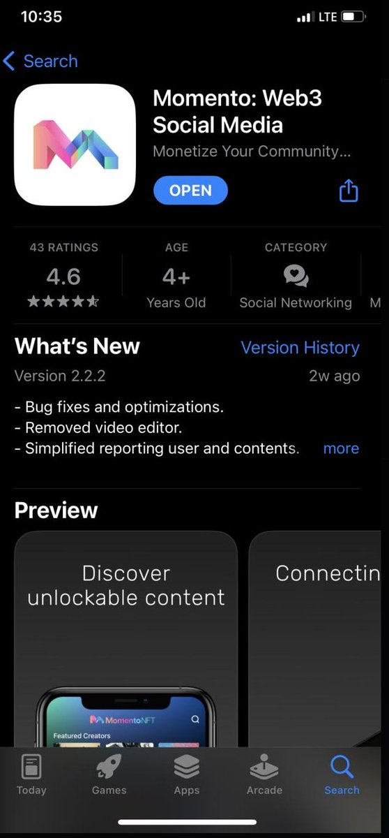 iceeownz's tweet photo. @GiveAwayHost @momento_fans Followed all the steps, heres proof of download https://t.co/SWCdflpI73