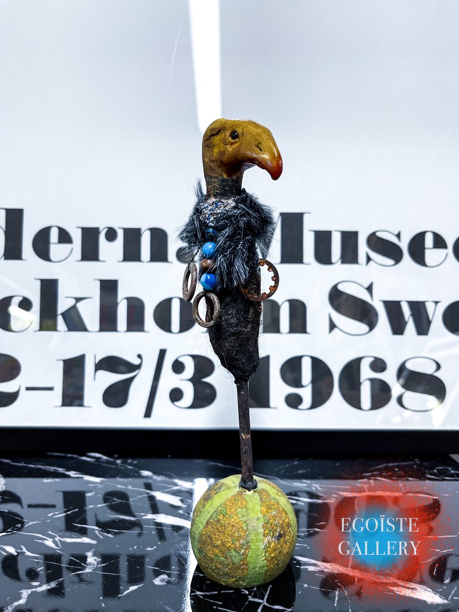 Gunnar Bird Soul by Sonia Dalga 🦅🥚🤍
.
#sculpture #originalart #originalcharacter #viking #bird #soniadalga #egoistegallery #affleckspalace